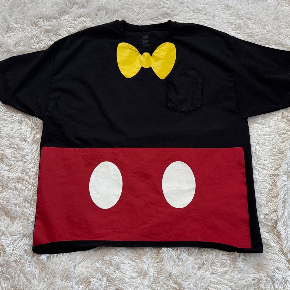 Men’s Mickey Mouse Casual Halloween Party Costume Graphic T-Shirt Xxl MNSSHP